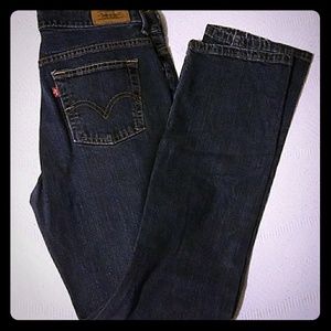Levi's 505 straight leg jeans